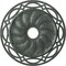 Ekena Millwork Loera Medallion (Canopies up to 6 1/4"), 26 5/8"OD x 4 1/2"ID x 1 3/8"P, Athenian Green Crackle CM26LOAGC - alternate 1